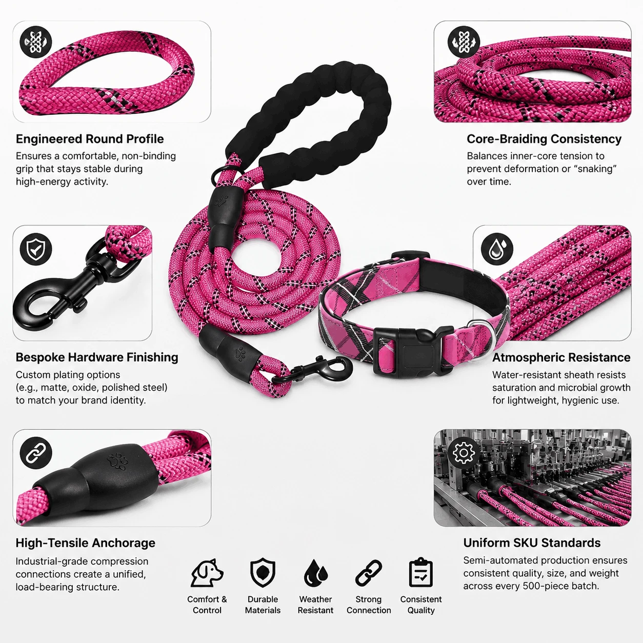 round leash manufacturer round leash manufacturer